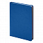 Ежедневник недатированный Anderson, А5,  синий, белый блок с логотипом в Самаре заказать по выгодной цене в кибермаркете AvroraStore