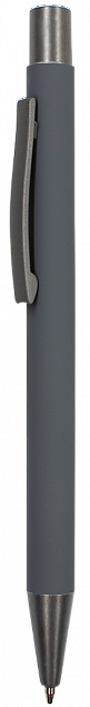 Ручка шариковая Direct (серый) с логотипом в Самаре заказать по выгодной цене в кибермаркете AvroraStore