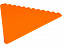 Треугольный скребок Frosty 2.0 , оранжевый с логотипом в Самаре заказать по выгодной цене в кибермаркете AvroraStore