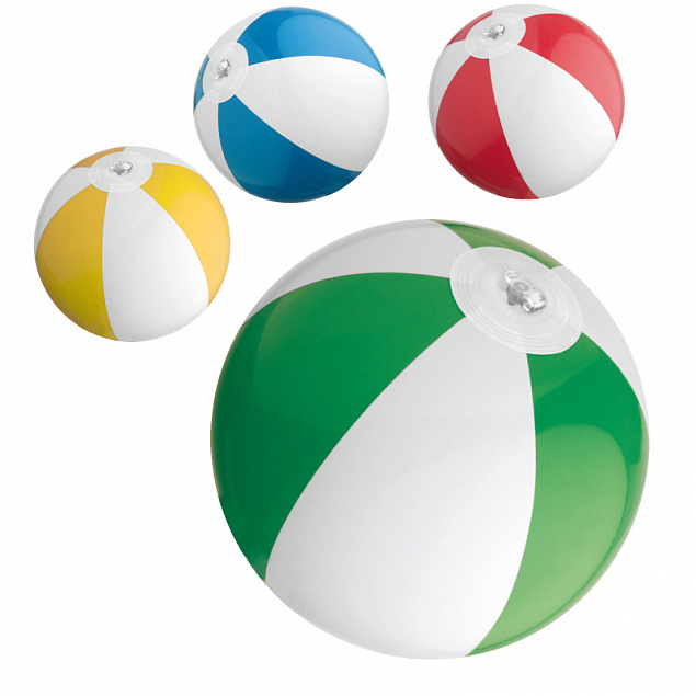 Маленький пляжный мяч с логотипом в Самаре заказать по выгодной цене в кибермаркете AvroraStore
