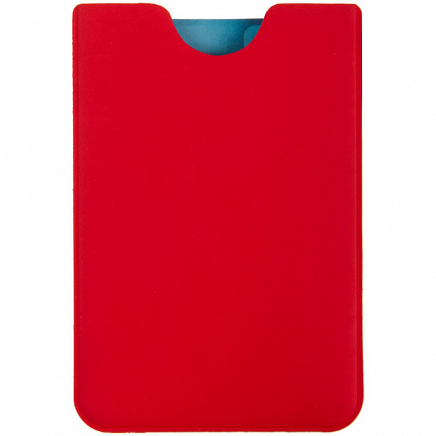 Чехол для карточки Dorset, красный с логотипом в Самаре заказать по выгодной цене в кибермаркете AvroraStore