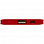 Внешний аккумулятор Easy Trick, 4000 мАч, красный с логотипом в Самаре заказать по выгодной цене в кибермаркете AvroraStore
