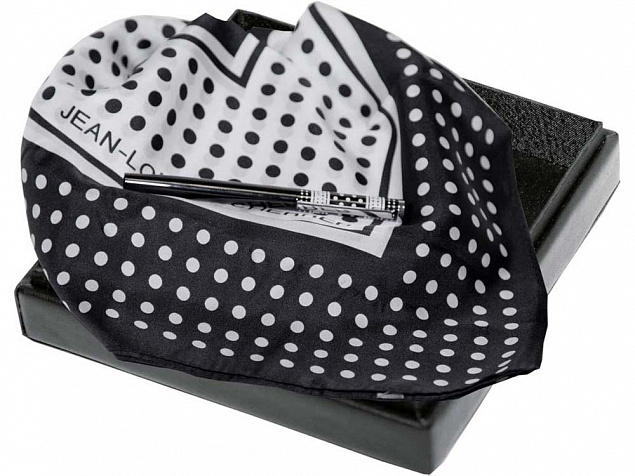 Набор: платок шелковый, ручка-роллер с логотипом в Самаре заказать по выгодной цене в кибермаркете AvroraStore