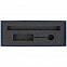 Коробка Notes с ложементом для ручки и флешки, синяя с логотипом в Самаре заказать по выгодной цене в кибермаркете AvroraStore