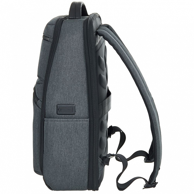 Рюкзак для ноутбука Santiago, серый с логотипом в Самаре заказать по выгодной цене в кибермаркете AvroraStore