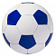 Мяч футбольный Street, бело-синий с логотипом в Самаре заказать по выгодной цене в кибермаркете AvroraStore