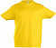 Футболка детская Imperial Kids 190, желтая с логотипом в Самаре заказать по выгодной цене в кибермаркете AvroraStore