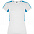 Спортивная футболка SUZUKA женская, БЕЛЫЙ/БИРЮЗОВЫЙ S с логотипом в Самаре заказать по выгодной цене в кибермаркете AvroraStore