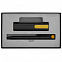 Набор Takeover Black, черно-желтый с логотипом в Самаре заказать по выгодной цене в кибермаркете AvroraStore