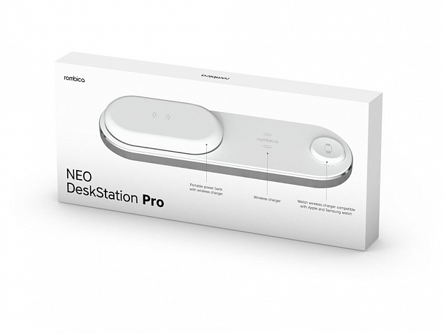 Зарядное устройство Rombica NEO DeskStation Pro с логотипом в Самаре заказать по выгодной цене в кибермаркете AvroraStore