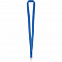 Лента для бейджа Pin, синяя с логотипом в Самаре заказать по выгодной цене в кибермаркете AvroraStore