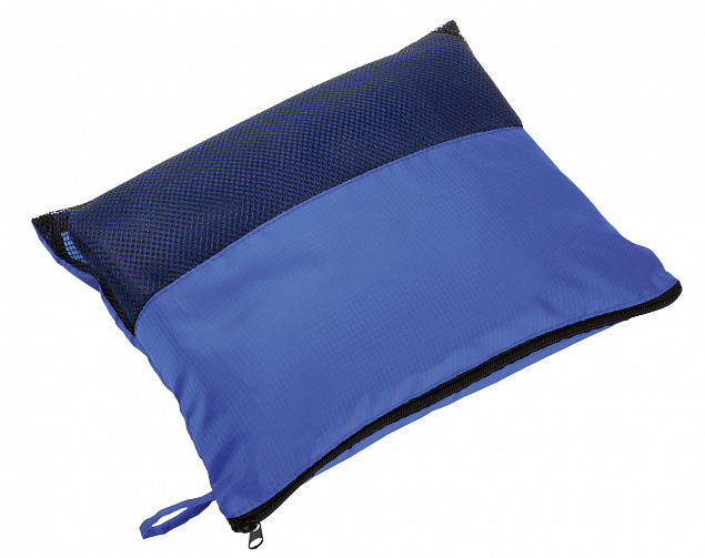 Плед для пикника OUT OF DOORS, синий с логотипом в Самаре заказать по выгодной цене в кибермаркете AvroraStore