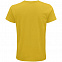 Футболка мужская Crusader Men, желтая с логотипом в Самаре заказать по выгодной цене в кибермаркете AvroraStore