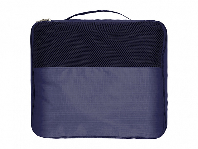 Комплект чехлов для путешествий Easy Traveller, темно-синий с логотипом в Самаре заказать по выгодной цене в кибермаркете AvroraStore