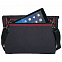 Сумка для ноутбука 2 в 1 twoFold, серая с бордовым с логотипом в Самаре заказать по выгодной цене в кибермаркете AvroraStore