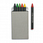 Набор восковых карандашей с логотипом в Самаре заказать по выгодной цене в кибермаркете AvroraStore