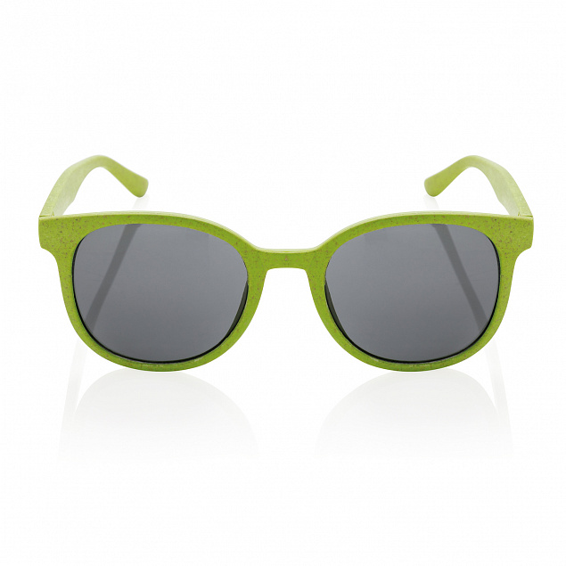 Солнцезащитные очки ECO, зеленый с логотипом в Самаре заказать по выгодной цене в кибермаркете AvroraStore