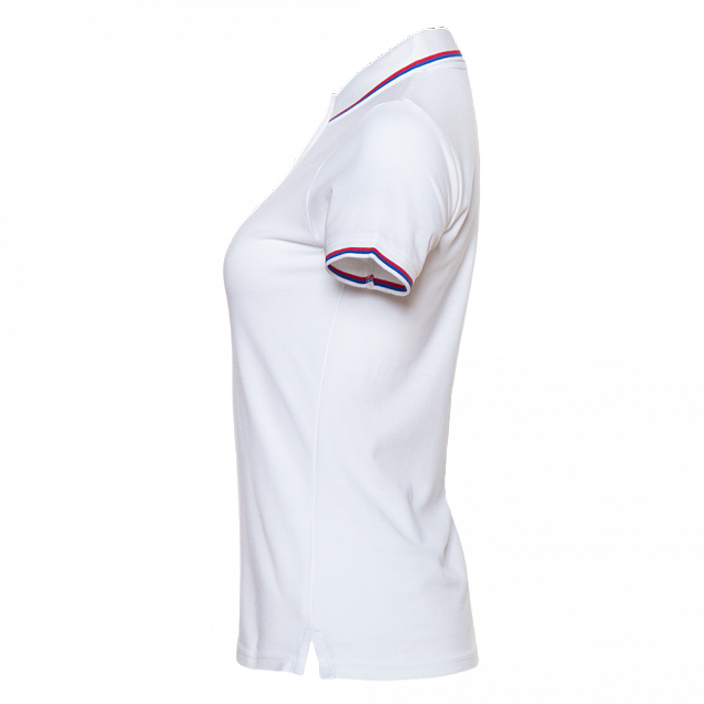 Рубашка поло Рубашка женская 04WRUS Белый с логотипом в Самаре заказать по выгодной цене в кибермаркете AvroraStore