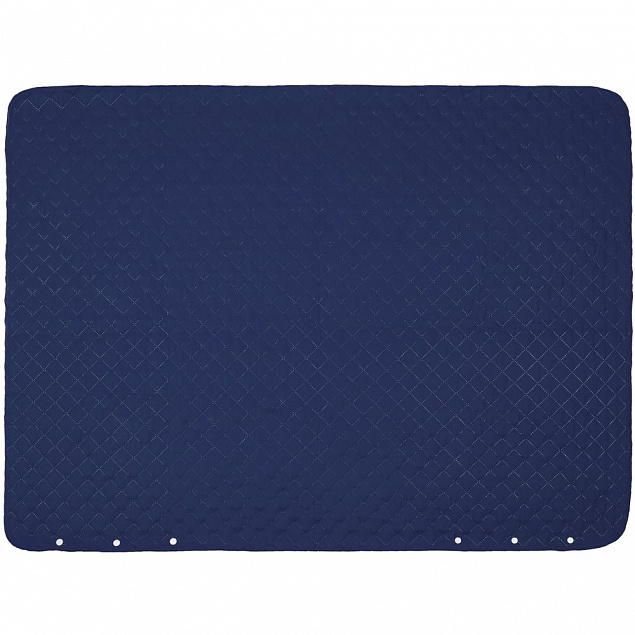Плед-пончо для пикника SnapCoat, синий с логотипом в Самаре заказать по выгодной цене в кибермаркете AvroraStore