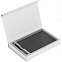 Коробка Silk с ложементом под ежедневник и ручку, белая с логотипом в Самаре заказать по выгодной цене в кибермаркете AvroraStore