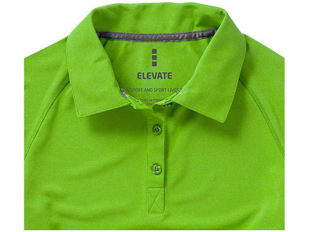 Рубашка поло Ottawa женская, зеленое яблоко с логотипом в Самаре заказать по выгодной цене в кибермаркете AvroraStore