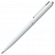 Ручка шариковая Senator Point ver.2, белая с логотипом в Самаре заказать по выгодной цене в кибермаркете AvroraStore