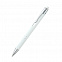 Ручка металлическая Ingrid софт-тач, белая-S с логотипом в Самаре заказать по выгодной цене в кибермаркете AvroraStore
