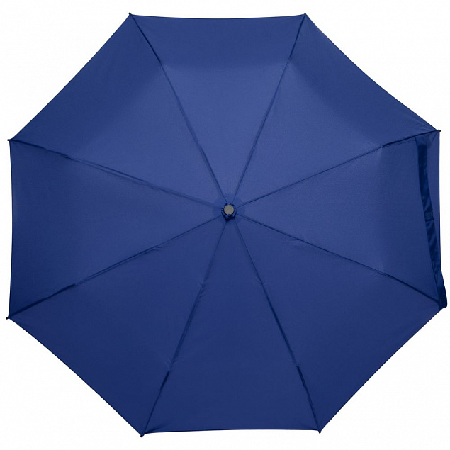 Зонт складной Fillit, синий с логотипом в Самаре заказать по выгодной цене в кибермаркете AvroraStore