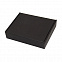 Коробка подарочная, внешний размер 18,5х14,5х3,8см, картон, самосборная, черная с логотипом в Самаре заказать по выгодной цене в кибермаркете AvroraStore