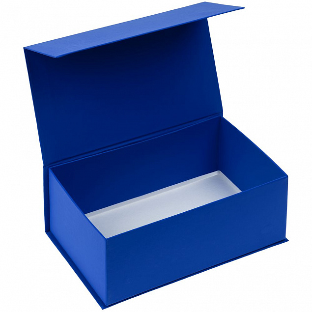 Коробка LumiBox, синяя с логотипом в Самаре заказать по выгодной цене в кибермаркете AvroraStore