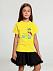 Футболка детская Roller Skates, желтая с логотипом в Самаре заказать по выгодной цене в кибермаркете AvroraStore
