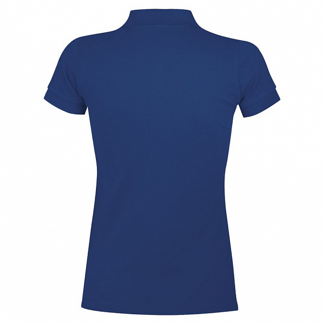 Рубашка поло женская PORTLAND WOMEN 200 синий ультрамарин с логотипом в Самаре заказать по выгодной цене в кибермаркете AvroraStore