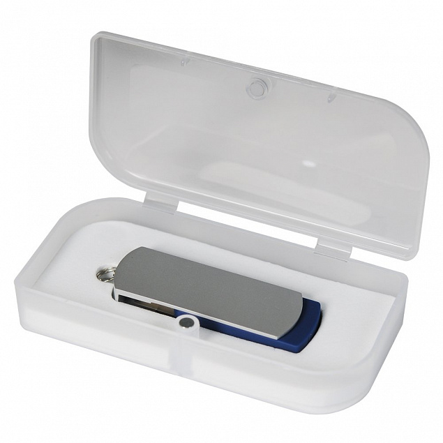 USB Флешка, Elegante, 16 Gb, синий, в подарочной упаковке с логотипом в Самаре заказать по выгодной цене в кибермаркете AvroraStore
