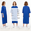 Платье D2, синее с логотипом в Самаре заказать по выгодной цене в кибермаркете AvroraStore