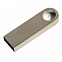 USB flash-карта SMART (8Гб), серебристая, 3,9х1,2х0,4 см, металл с логотипом в Самаре заказать по выгодной цене в кибермаркете AvroraStore