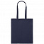Холщовая сумка Basic 105, синяя с логотипом в Самаре заказать по выгодной цене в кибермаркете AvroraStore