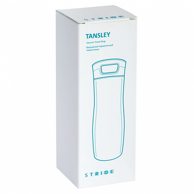 Термостакан Tansley, герметичный, вакуумный, серебристый с логотипом в Самаре заказать по выгодной цене в кибермаркете AvroraStore