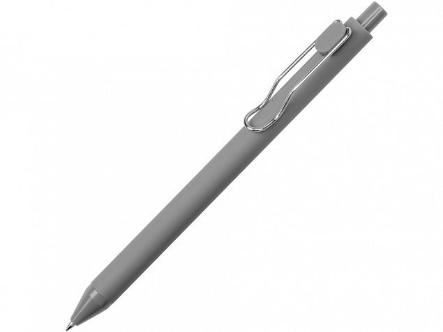 Ручка пластиковая шариковая «Clip», софт-тач с логотипом в Самаре заказать по выгодной цене в кибермаркете AvroraStore