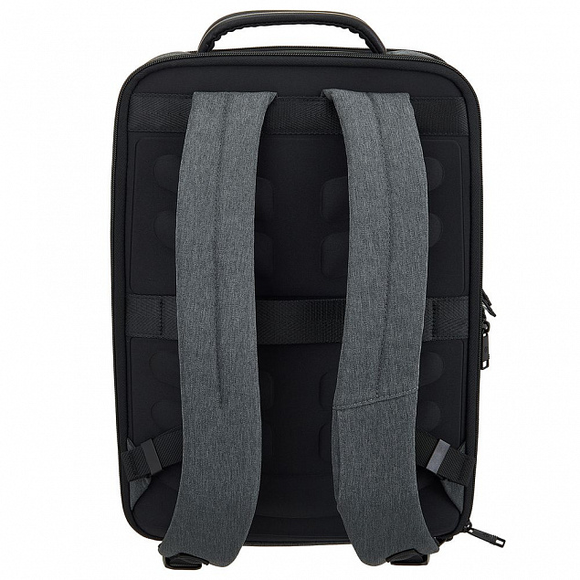 Рюкзак для ноутбука Santiago Slim, серый с логотипом в Самаре заказать по выгодной цене в кибермаркете AvroraStore
