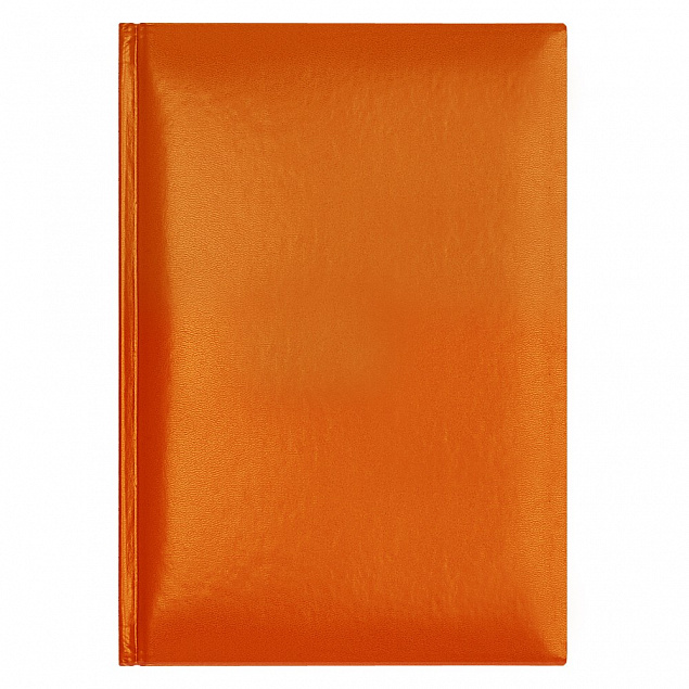 Ежедневник недатированный Manchester 145х205 мм, без календаря, апельсин с логотипом в Самаре заказать по выгодной цене в кибермаркете AvroraStore
