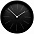Часы настенные Neo, черные с белым с логотипом в Самаре заказать по выгодной цене в кибермаркете AvroraStore