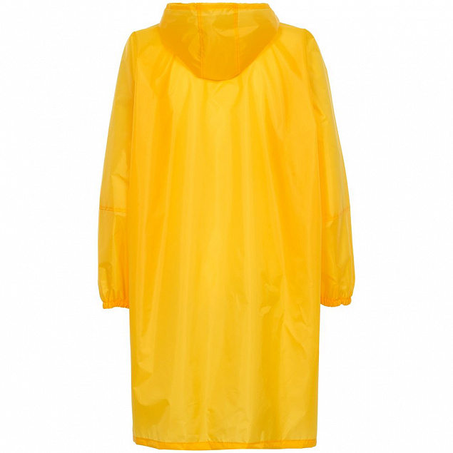 Дождевик-анорак Alatau, желтый с логотипом в Самаре заказать по выгодной цене в кибермаркете AvroraStore