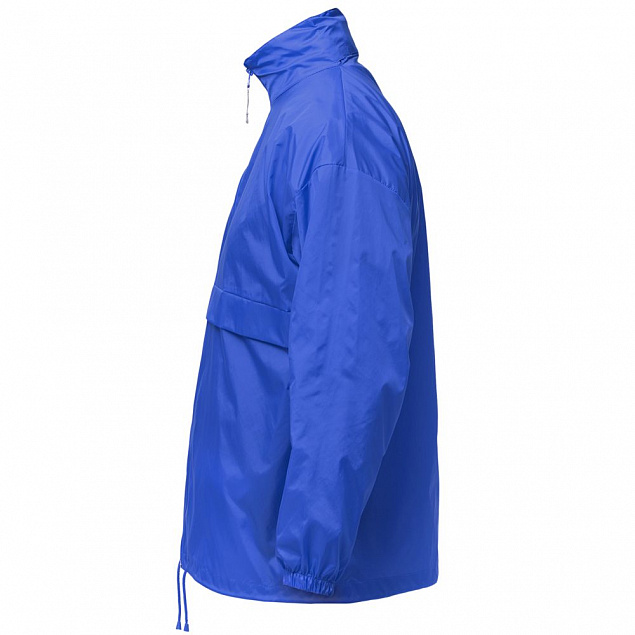 Ветровка Sirocco ярко-синяя с логотипом в Самаре заказать по выгодной цене в кибермаркете AvroraStore