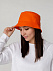 Панама Sunshade, оранжевая с логотипом в Самаре заказать по выгодной цене в кибермаркете AvroraStore