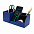 Настольный органайзер Boss c беспроводной зарядкой - Черный AA с логотипом в Самаре заказать по выгодной цене в кибермаркете AvroraStore