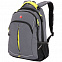 Рюкзак городской Swissgear, серый c желтым с логотипом в Самаре заказать по выгодной цене в кибермаркете AvroraStore