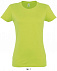 Фуфайка (футболка) IMPERIAL женская,Зеленое яблоко М с логотипом в Самаре заказать по выгодной цене в кибермаркете AvroraStore