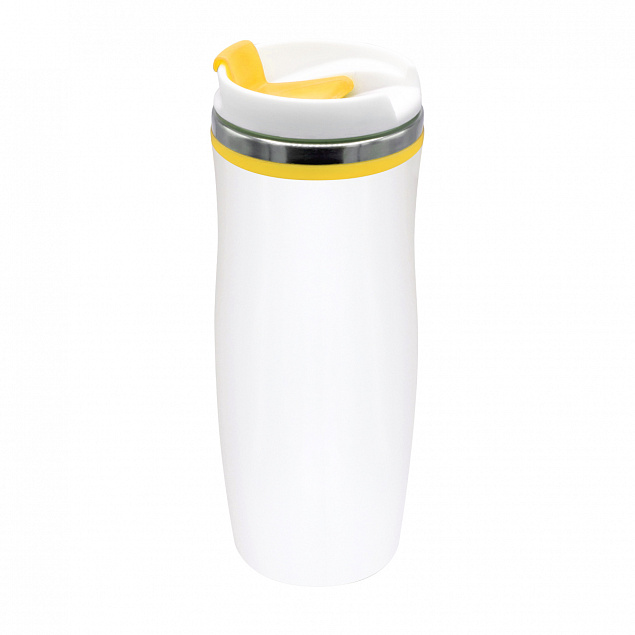 Термокружка Latte - Желтый KK с логотипом в Самаре заказать по выгодной цене в кибермаркете AvroraStore