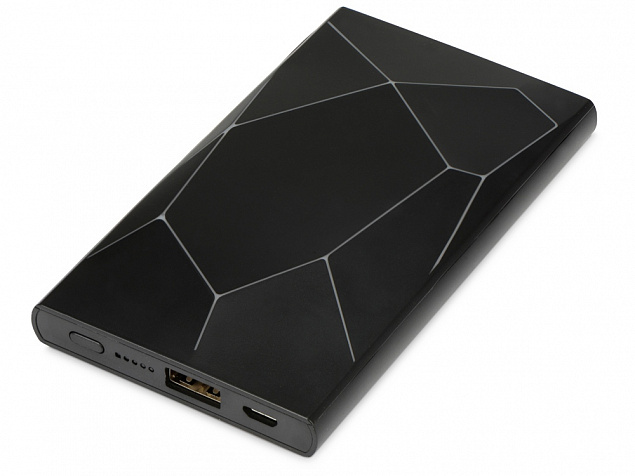 Портативное беспроводное зарядное устройство Geo Wireless, 5000 mAh с логотипом в Самаре заказать по выгодной цене в кибермаркете AvroraStore
