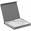 Коробка Daily Touch под ежедневник, аккумулятор и ручку, серая с логотипом в Самаре заказать по выгодной цене в кибермаркете AvroraStore